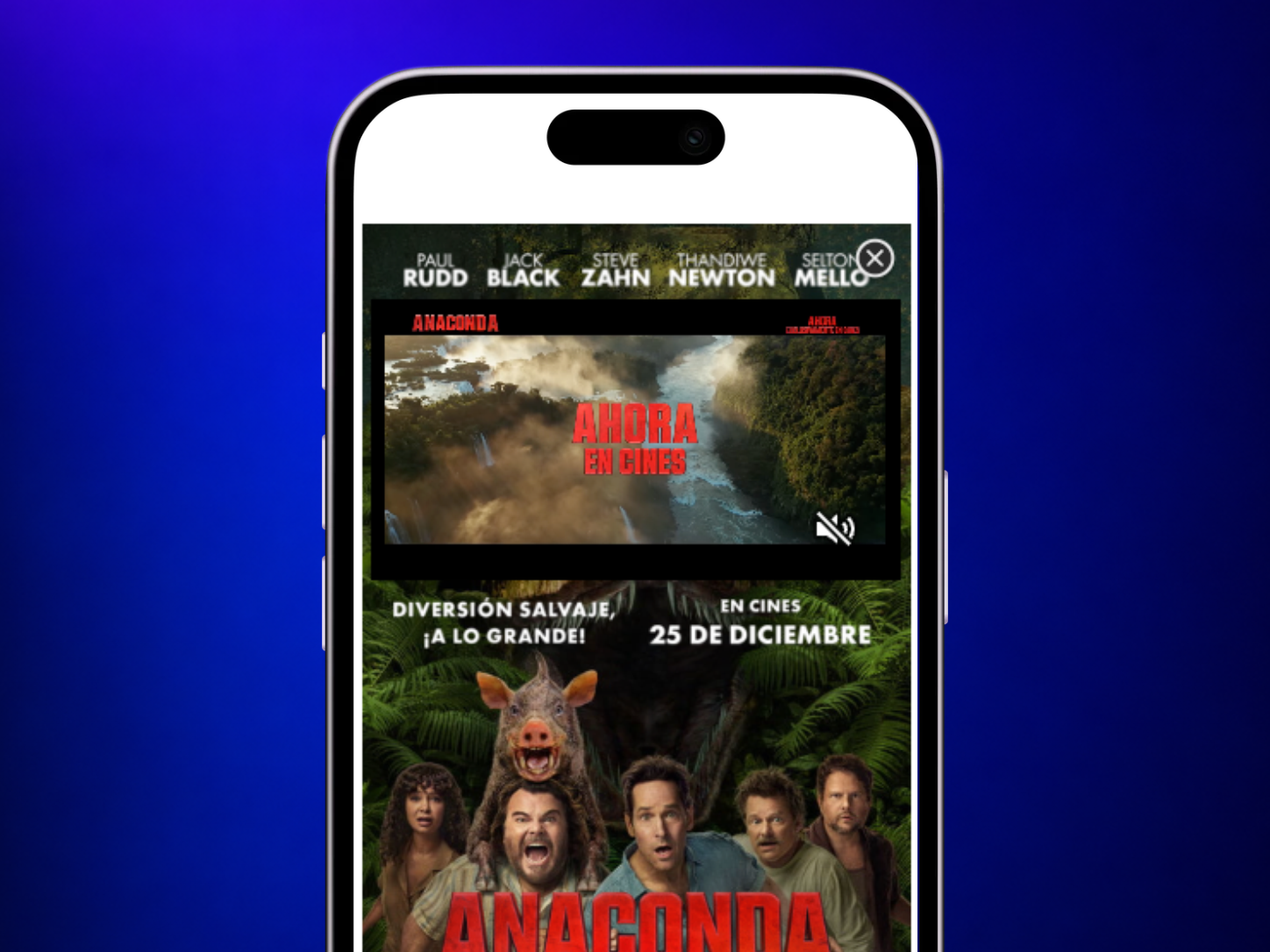 Sony UIP | Anaconda | Video Overlay