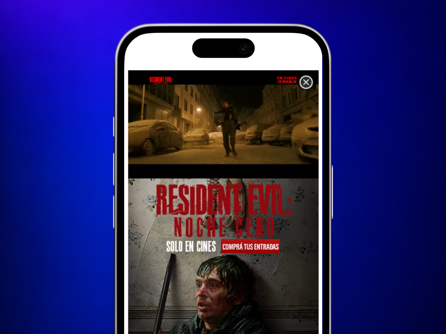 OMD | Sony Pictures | Resident Evil | OverlayVideo
