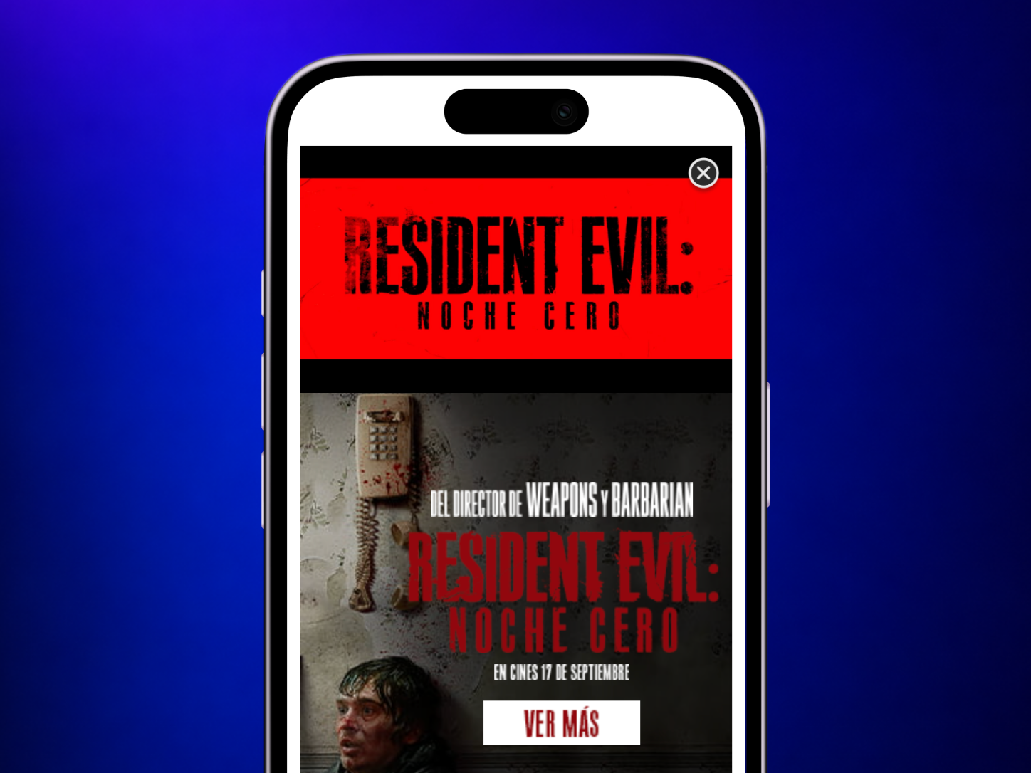 OMD | Sony Pictures | Resident Evil | VideoOverlay